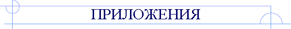 ПРИЛОЖЕНИЯ